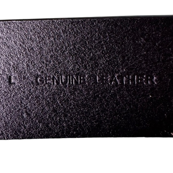 Vintage Michael Kors Leather Wrapped Buckle Belt - Picture 5 of 7